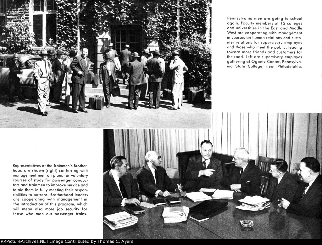 PRR "Pictorial Review Of Progress," Page 21, 1953